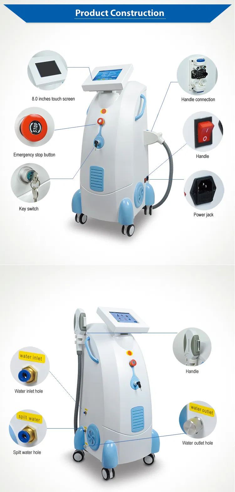 Nova Tecnologia Opt Sh, Epilador a Laser IPL para Remoção de Pelos