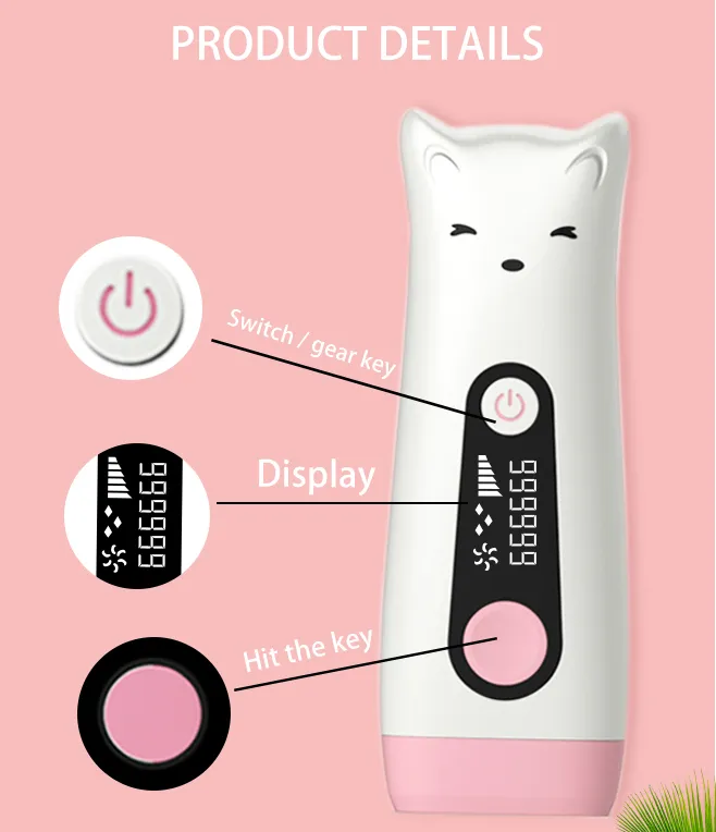 Melhor Dispositivo de Remoção de Cabelo Dispositivo de Limpeza Facial Remoção de Cabelo Indolor