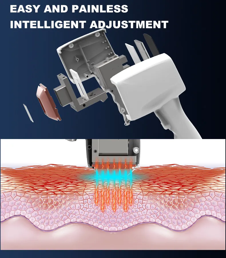 Último 3 Equipamento de Salão de Beleza para Remoção de Pelo a Laser de Diodo de Comprimento de Onda