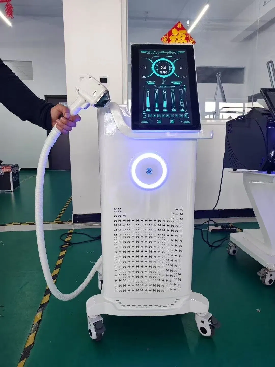 808 Dispositivo de Salão de Remoção de Cabelo Permanente e Indolor com Laser de Diodo