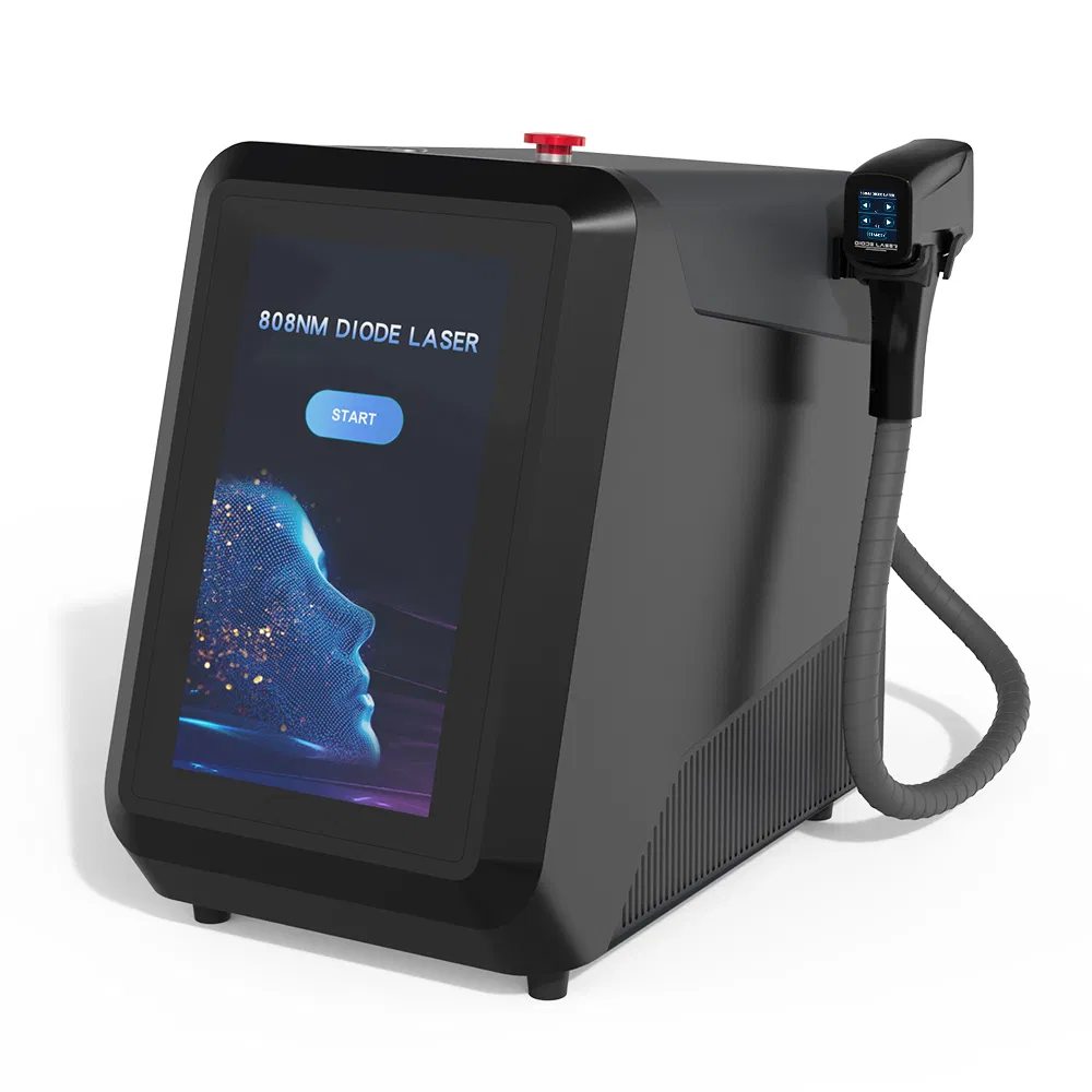 Equipamento Médico OEM ODM Laser de Diodo 755 808 940 1064nm 4 Comprimento de Onda Equipamento de Remoção de Cabelo a Laser para Salão de Beleza