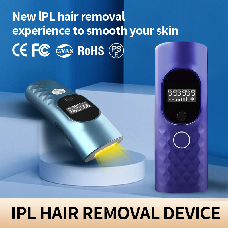 Dispositivo de Remoção de Cabelo a Laser para Uso Doméstico com Resfriamento a Gelo IPL