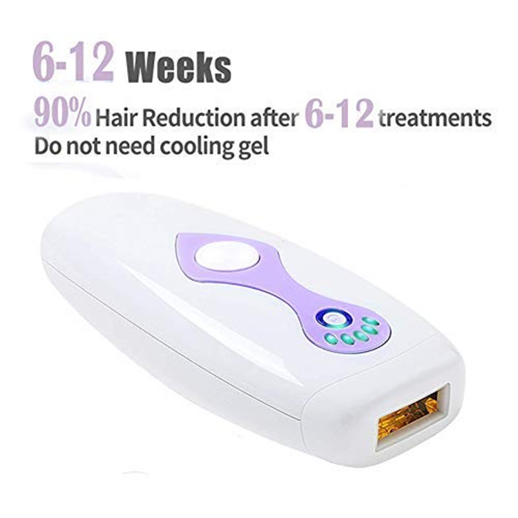 Dispositivo de Beleza Mini Epilador Elétrico a Laser para Remoção de Cabelo Indolor