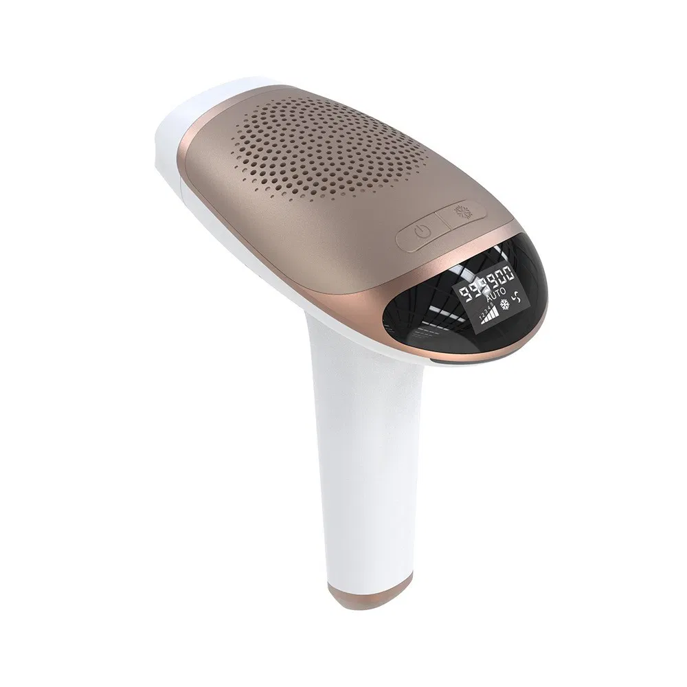 Dispositivo de Remoção de Pelos a Laser IPL Feminino para Rosto, Corpo e Biquíni