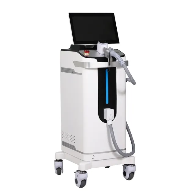 Sistema Avançado de Resfriamento Melhor Análise de Pele com Inteligência Artificial Android 808nm Dispositivo de Remoção de Pelo a Laser de Diodo