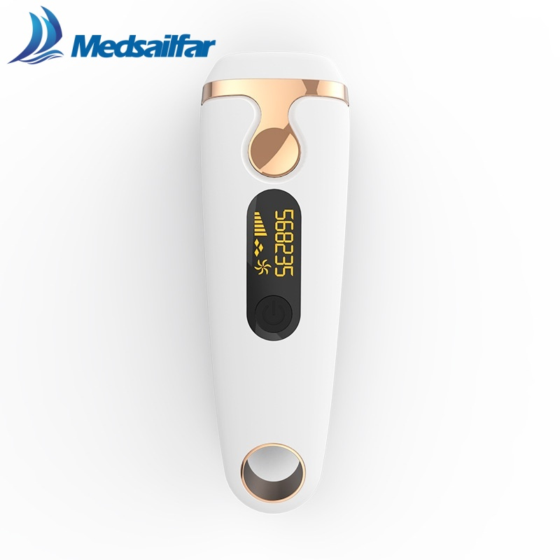 Dispositivo portátil de rejuvenescimento da pele e remoção permanente de pelos a laser IPL para uso doméstico