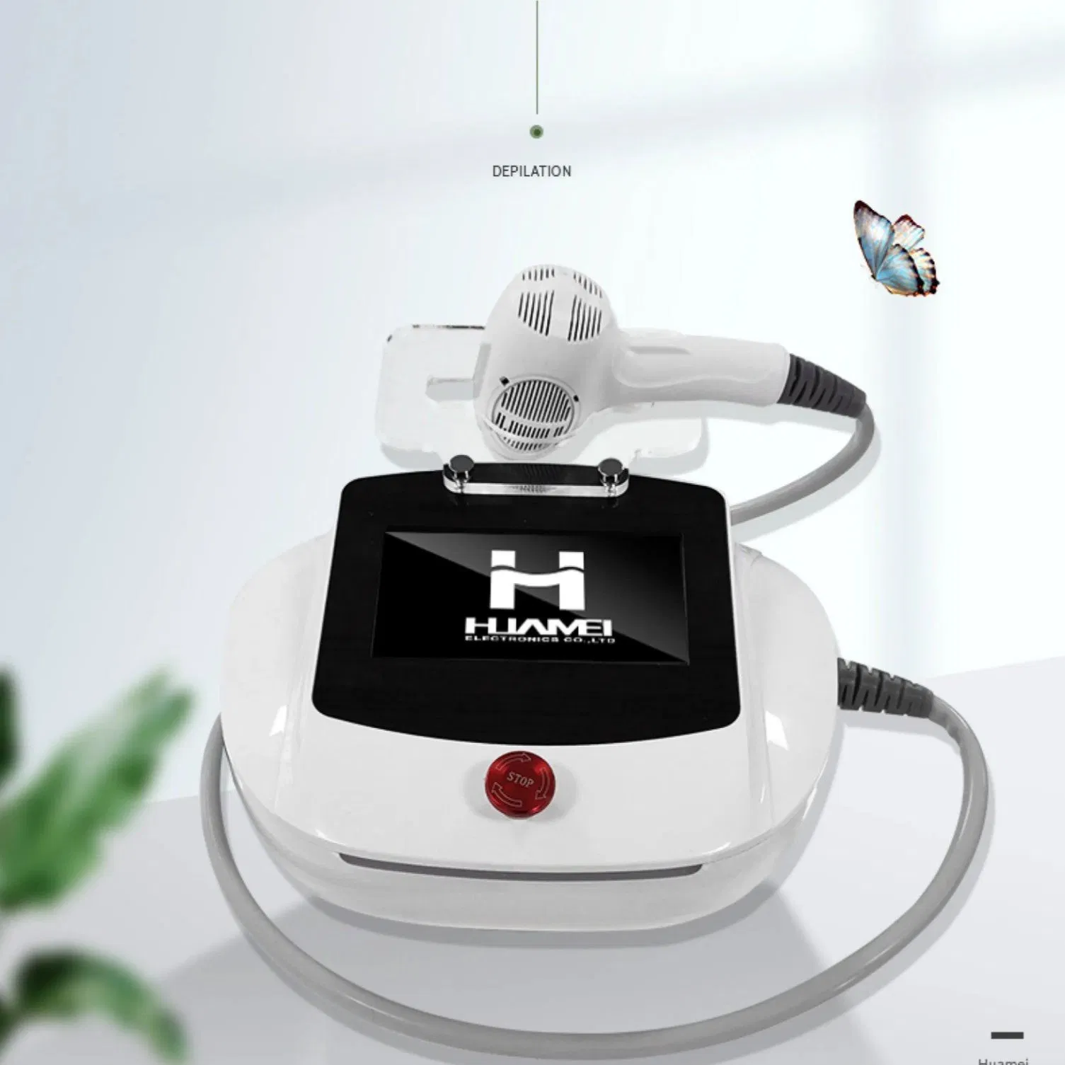 Máquina de Remoção de Cabelo a Laser Diode de Alta Potência Aprovada pelo CE TUV Dispositivo de Laser Frio Portátil para Alívio da Dor