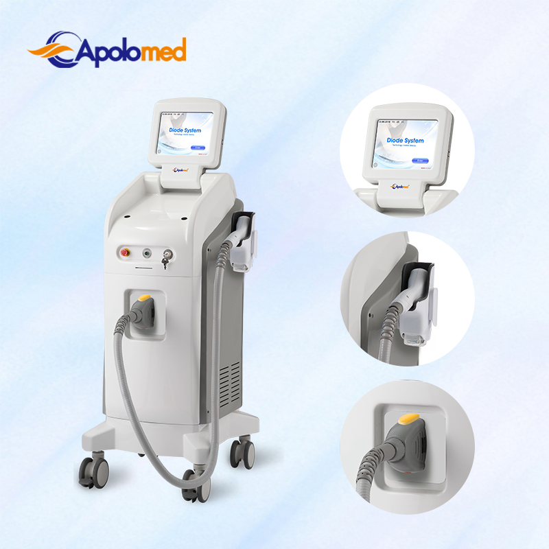 Remoção de Cabelo 808nm Equipamento de Beleza a Laser de Diodo para Rejuvenescimento da Pele