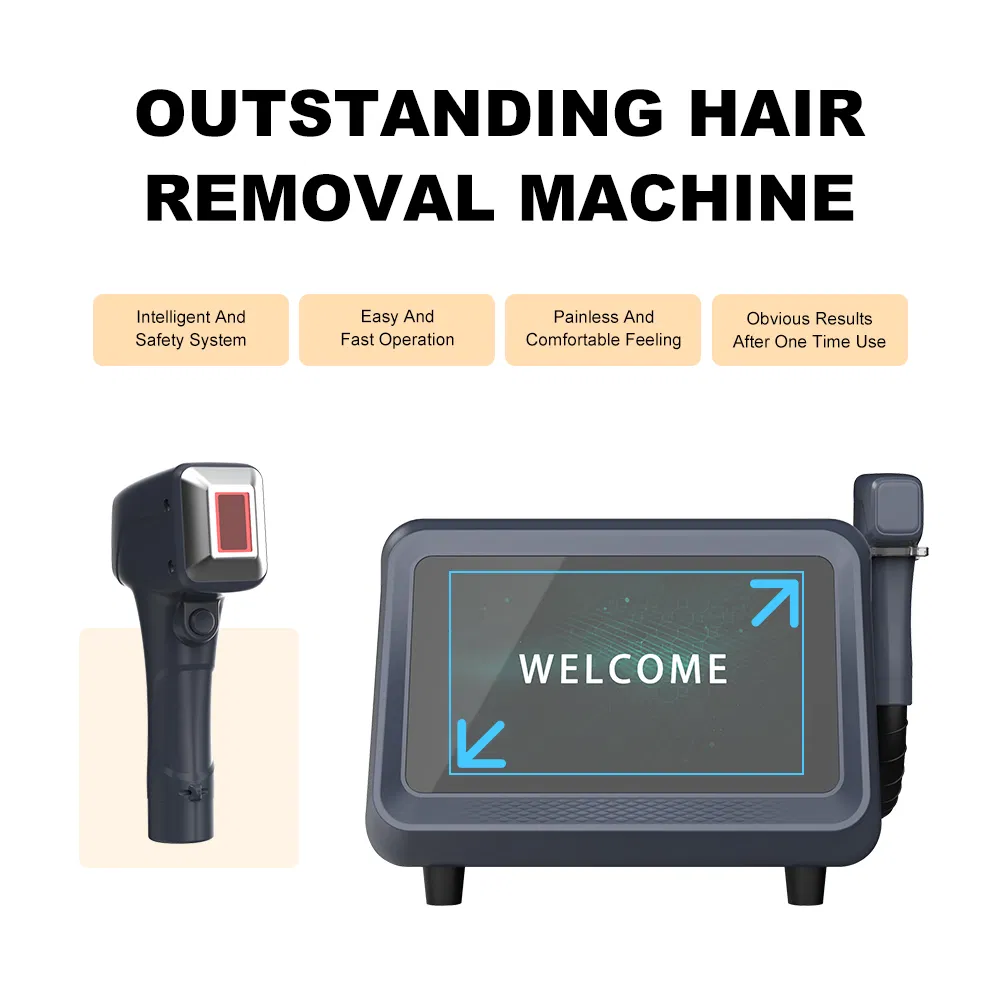 Venda Quente 3 Laser Diode de Comprimento de Onda Remoção de Pelo Portátil Profissional Permanente 808nm Máquina Removedora de Pelo
