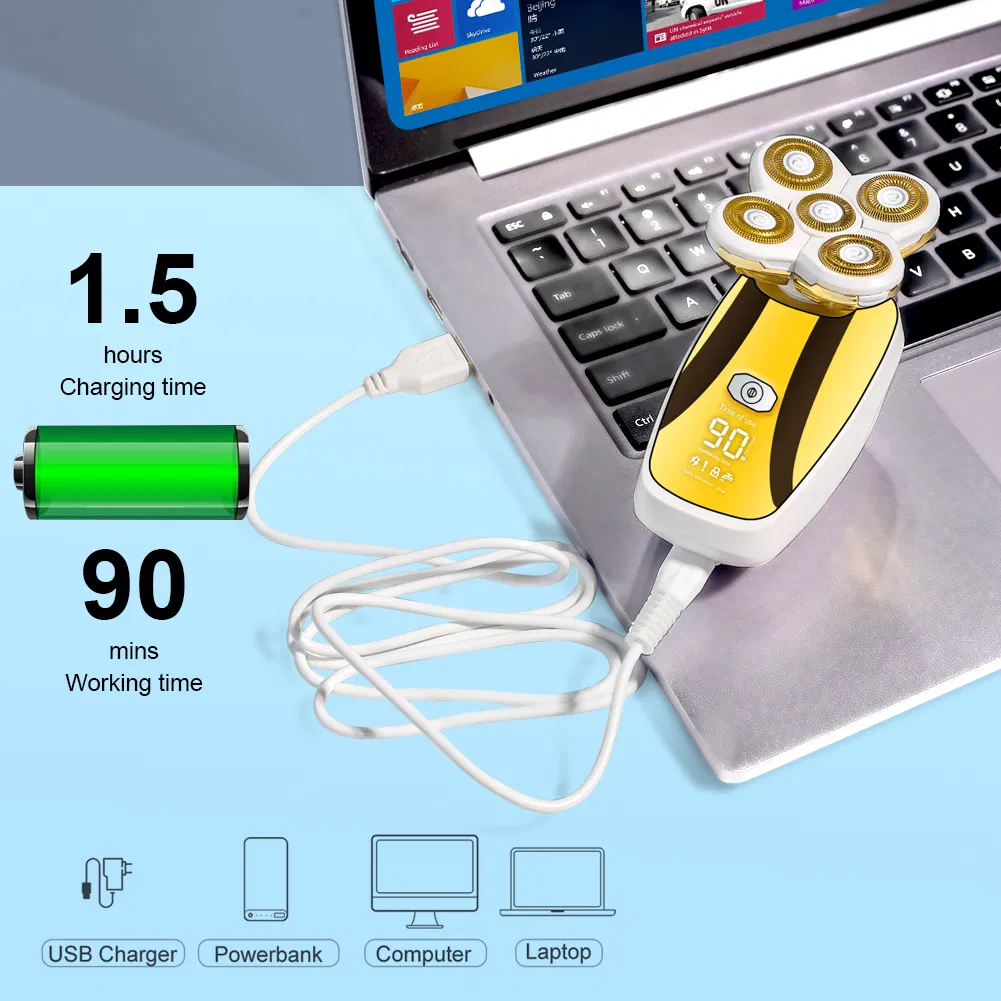 Epilador elétrico para mulheres, instrumento de remoção de pelos, aparador de pelos para axilas, à prova d'água, epilador recarregável por USB