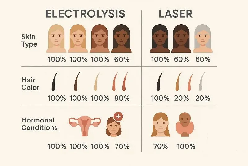 Compatibilidade com Todos os Tons de Pele