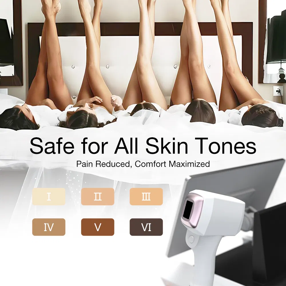 Máquina de Laser Diode para Remoção de Pelo a Laser Profissional e Indolor Equipamento para Salão de Beleza