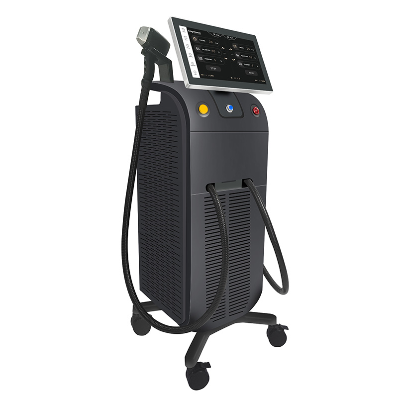 Máquina de Remoção de Cabelo a Laser de Titânio Cj 755 808 1064nm 3 Dispositivo de Remoção de Cabelo a Laser Permanente