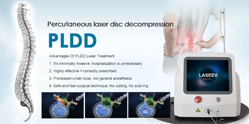 980 1470nm Máquina a Laser Pldd Fibra Nu Pldd Dispositivo de Dupla Onda