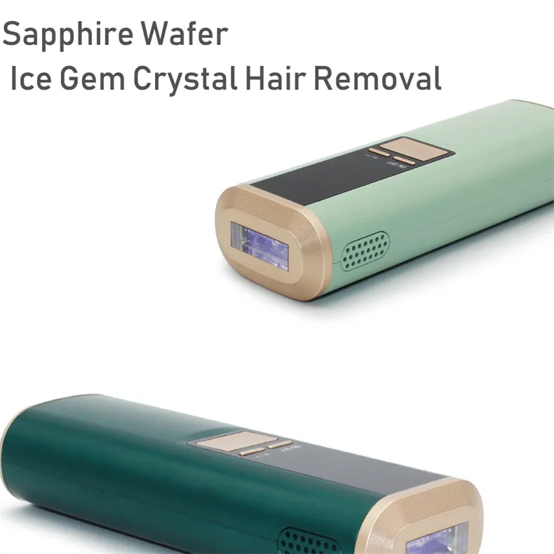 Removedor de pelos elétrico epilador, dispositivo de remoção de pelos a laser IPL mini de safira para uso doméstico SPA