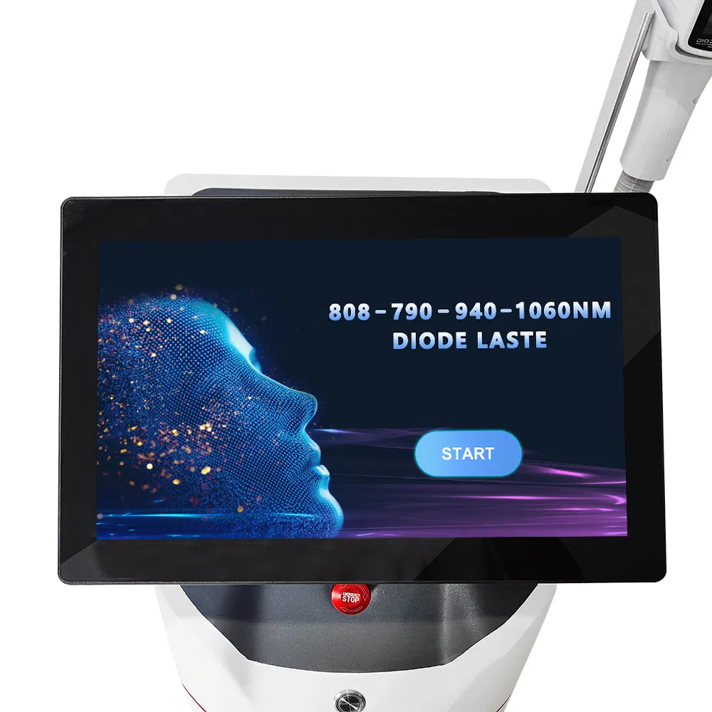 Último 3 Equipamento de Salão de Beleza para Remoção de Pelo a Laser de Diodo de Comprimento de Onda
