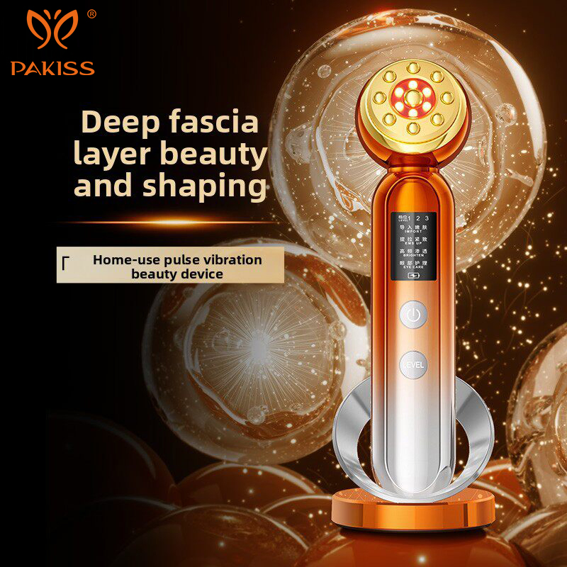 Dispositivo de Lifting Facial Pakiss 3-in-1 com Terapia de Luz LED + EMS + RF