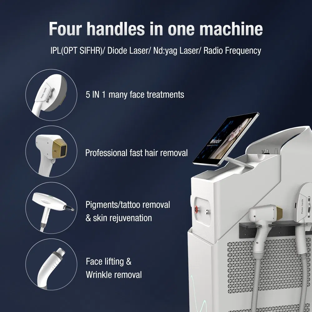 Dispositivo de Remoção de Pelos a Laser IPL Permanente e Indolor, Fotorejuvenescimento para Mulheres, Epilador a Laser