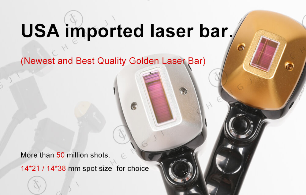 Laser de Beleza de Titânio Ice Laser Titânio Diode 755 808 1064 Equipamento de Máquina de Depilação a Laser Depilação a Laser Indolor