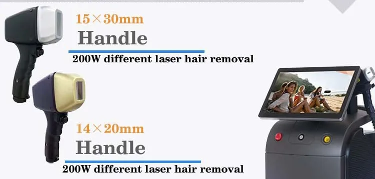 Remoção de pelos IPL, epilador indolor, cuidados com a pele, remoção a laser de pelos, remoção a laser de tatuagem, dispositivo de beleza de remoção de pelos a laser diodo