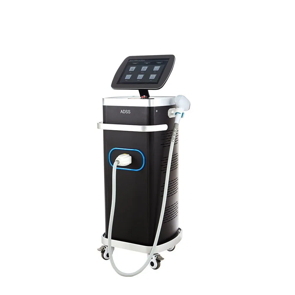 ADSS 1600W 808nm Equipamento de Salão de Beleza para Remoção de Pelo a Laser de Alexandrite Laser Diode