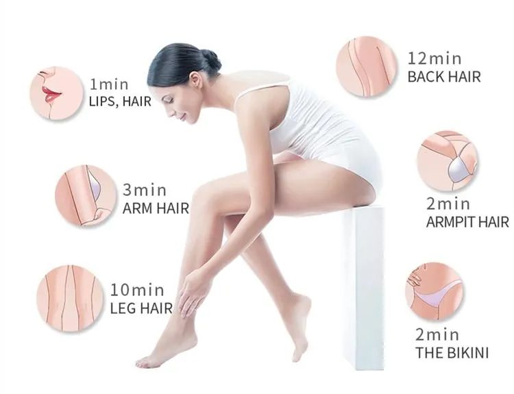 Equipamento de Salão de Beleza Epilador Corporal Depilação Laser Alexandrite 808