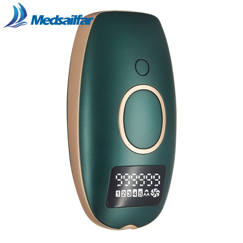 Dispositivo portátil de rejuvenescimento da pele e remoção permanente de pelos a laser IPL para uso doméstico