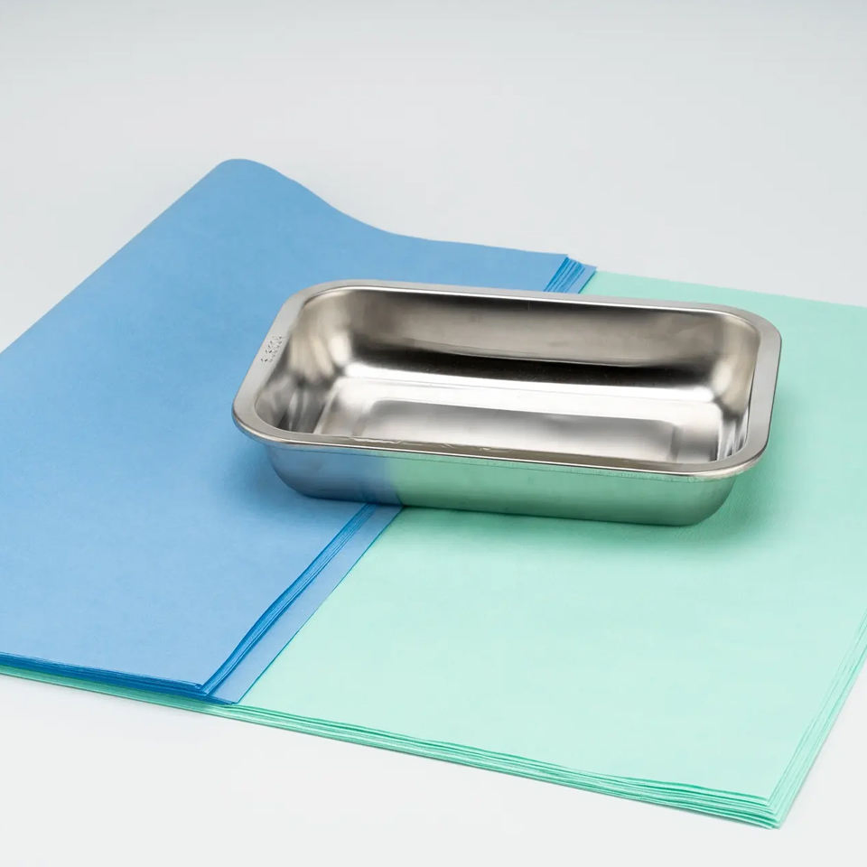 Papel Crepe de Alta Qualidade para Esterilização Médica Uso Cirúrgico 45g 50g 60g