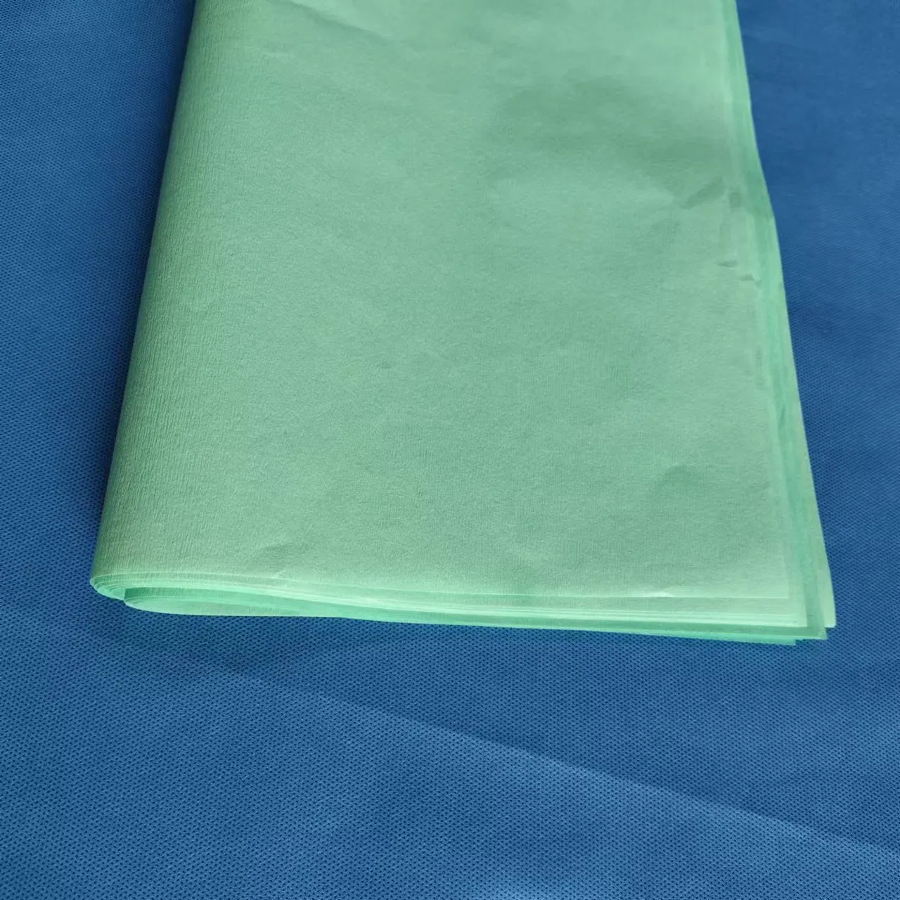 Papéis Médicos Cirúrgicos Papel Crepe Médico Rolo de Papel Crepe Médico Papel de Envoltório Crepe Médico