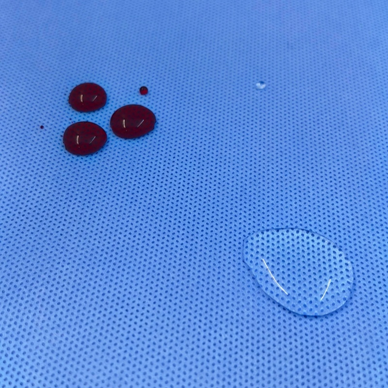 Filme Laminado de PE Não Tecidos Médico para Uso Cirúrgico