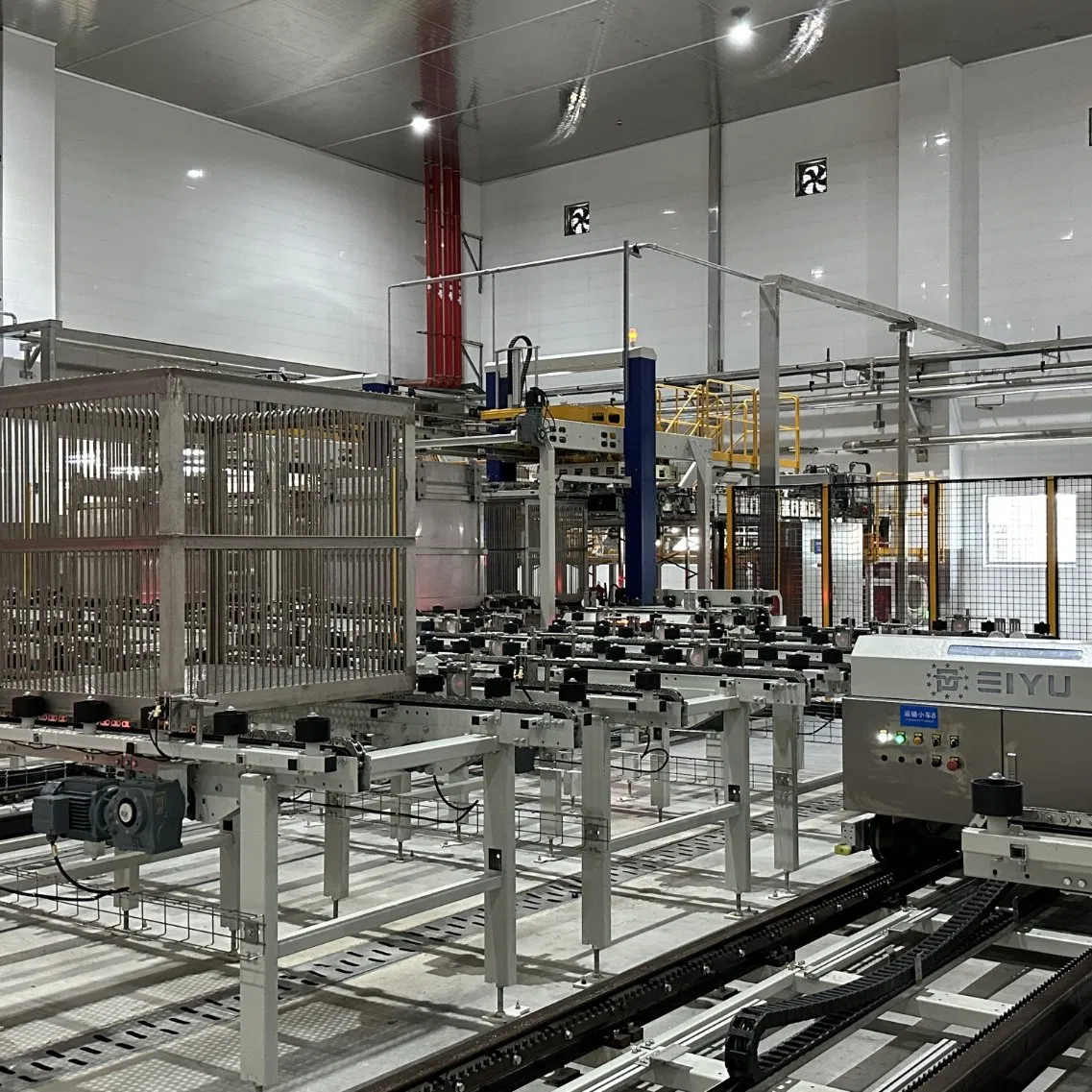 Sistema de Automação de Carregamento e Descarregamento de Embalagens de Alimentos em Retorta