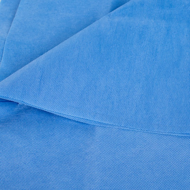 Lençol descartável de papel e plástico