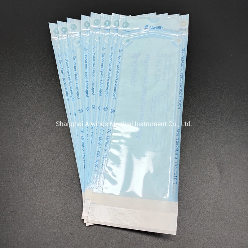 Sacos de Esterilização Auto Selantes Awlings para Esterilização de Ferramentas Dentais
