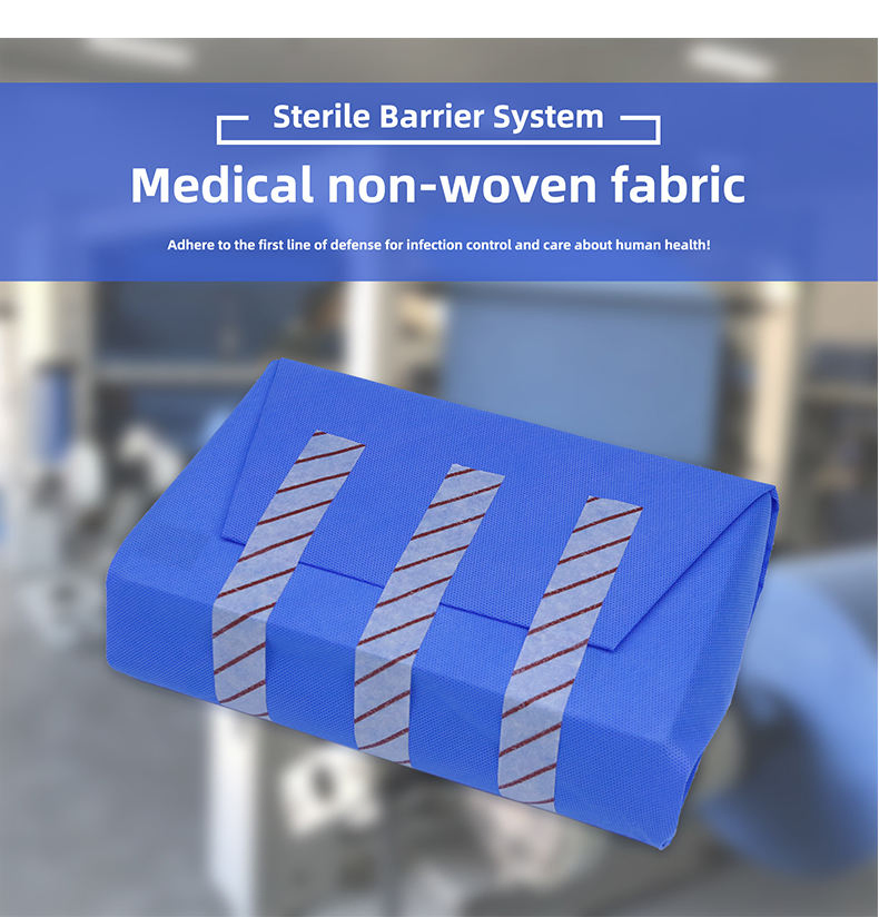 Embalagens de Esterilização Médica Não Tecidas para Autoclave SMMS SMS Embalagem de Esterilização CSR