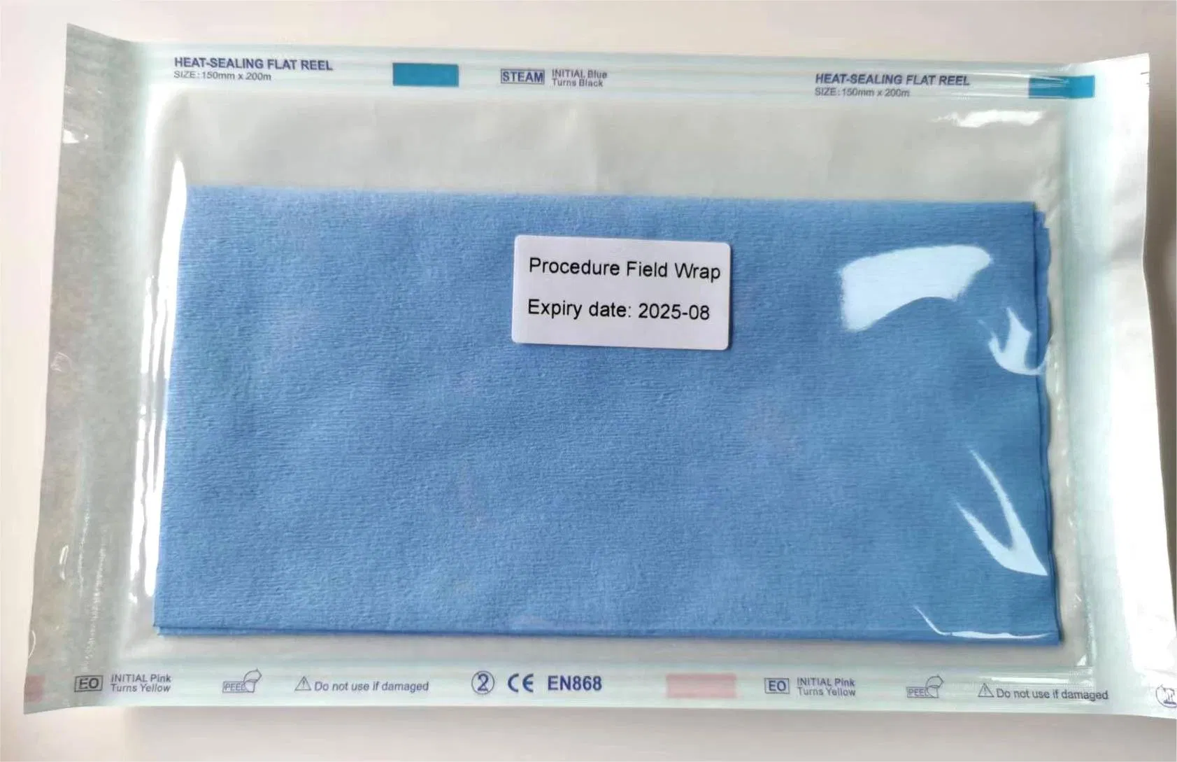 Papel de Envoltório Estéril para Procedimentos Médicos Descartáveis