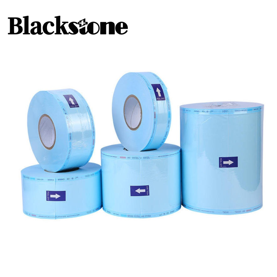 Rolos de Esterilizador Autoclave de Grau Médico - Sacos Autoclaváveis Descartáveis de PVC para Esterilização