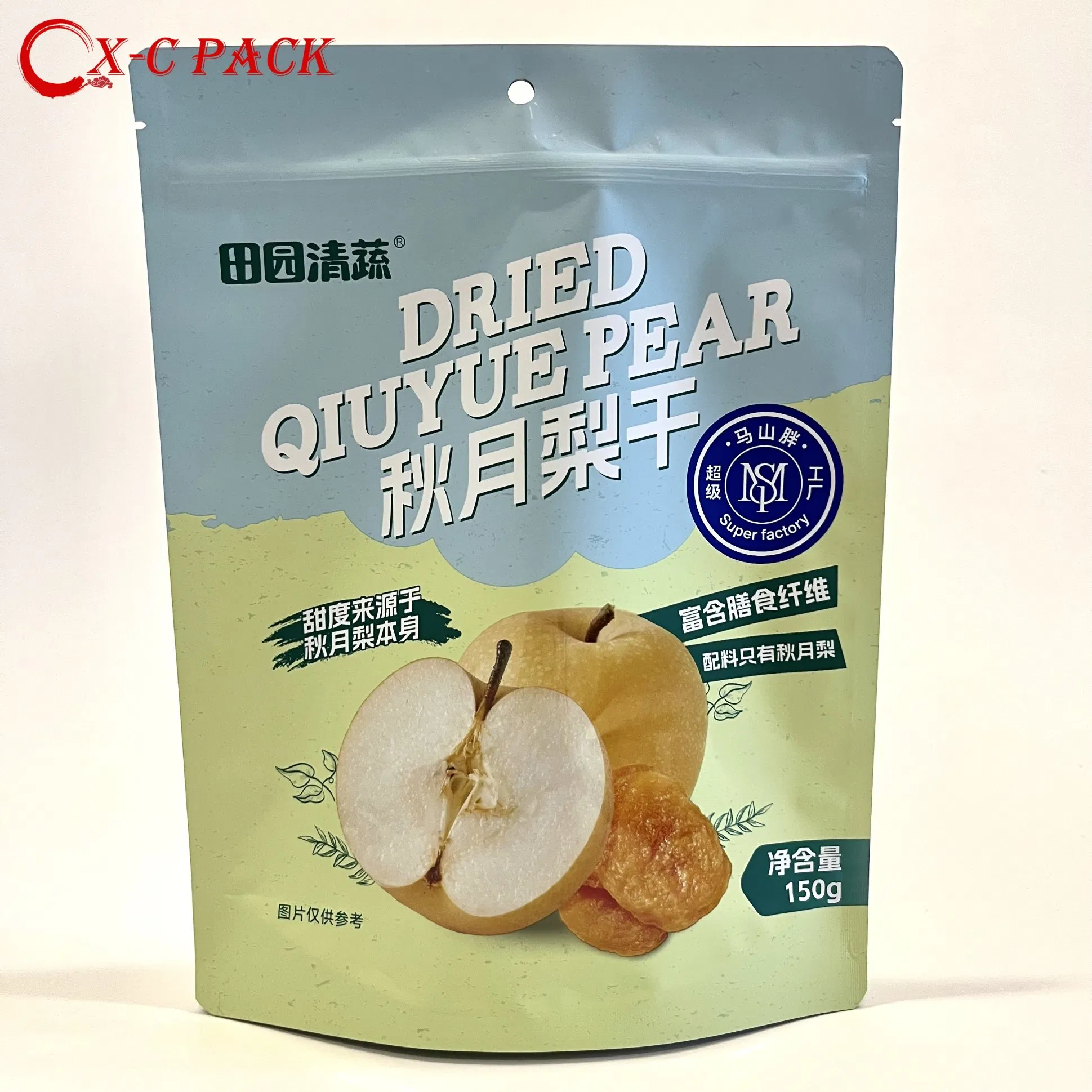 Bolsas de Embalagem de Frutas Crocantes Exibição em Prateleira de Supermercado Embalagem de Alimentos Embalagem de Alumínio Personalizável