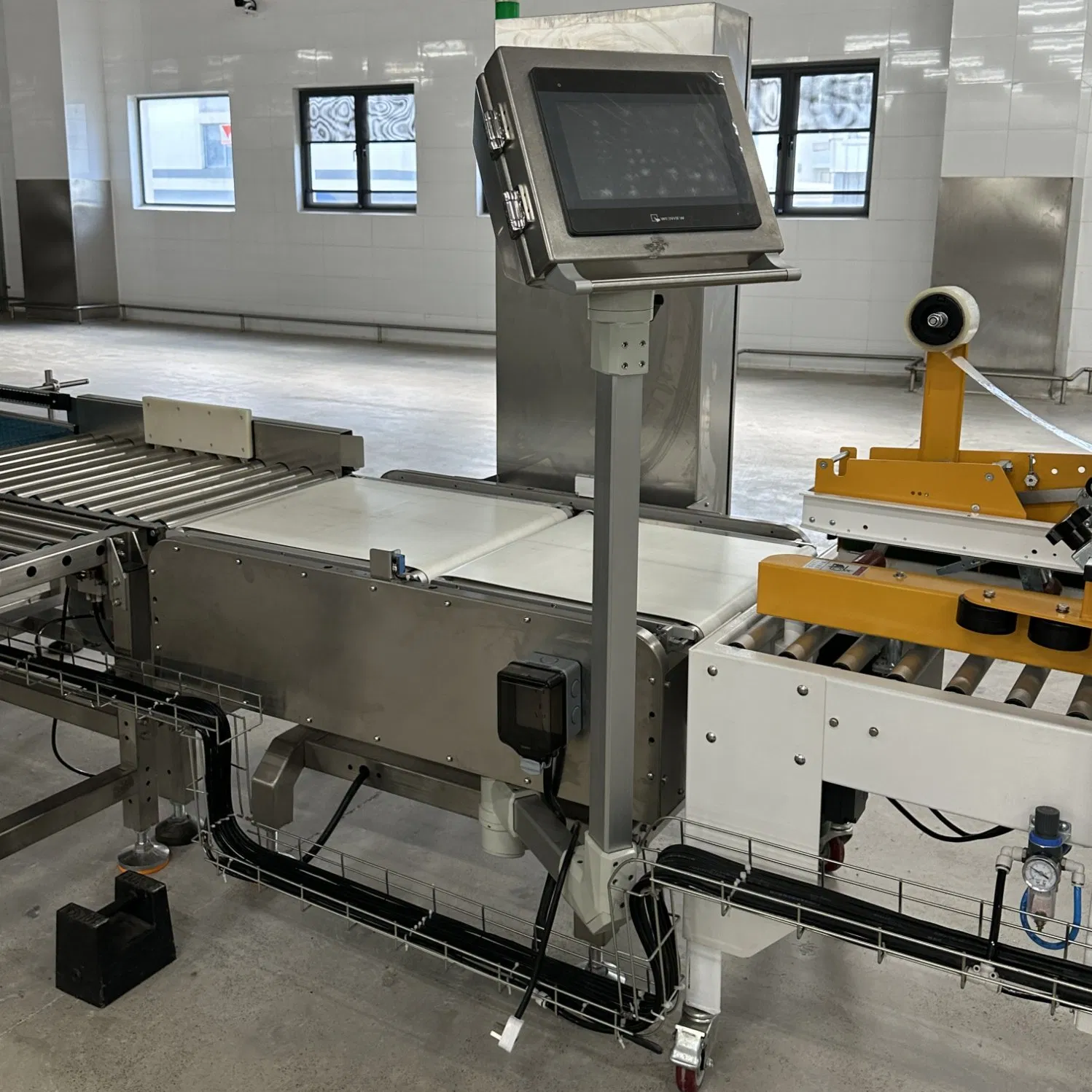 Sistema de Pesagem Automático Totalmente Automático Balança Industrial para Caixas