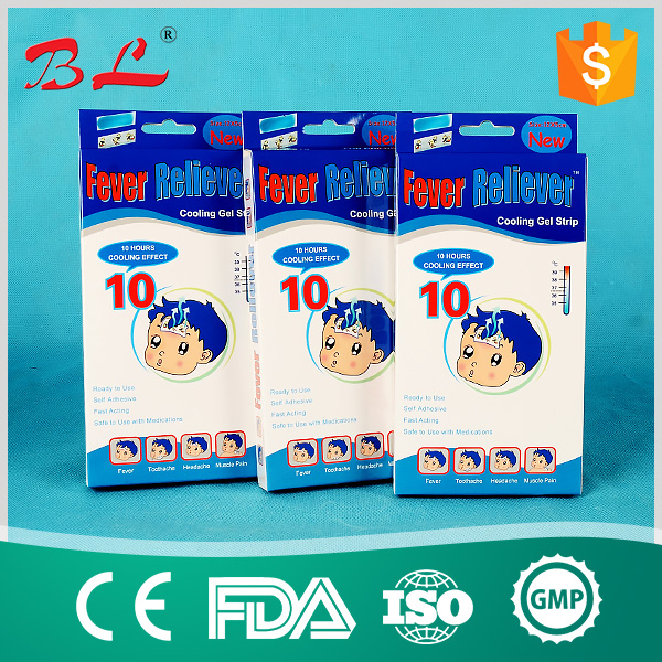 Folha de Gel Refrigerante Alívio de Dor de Cabeça Folha Fria para Bebê e Adulto