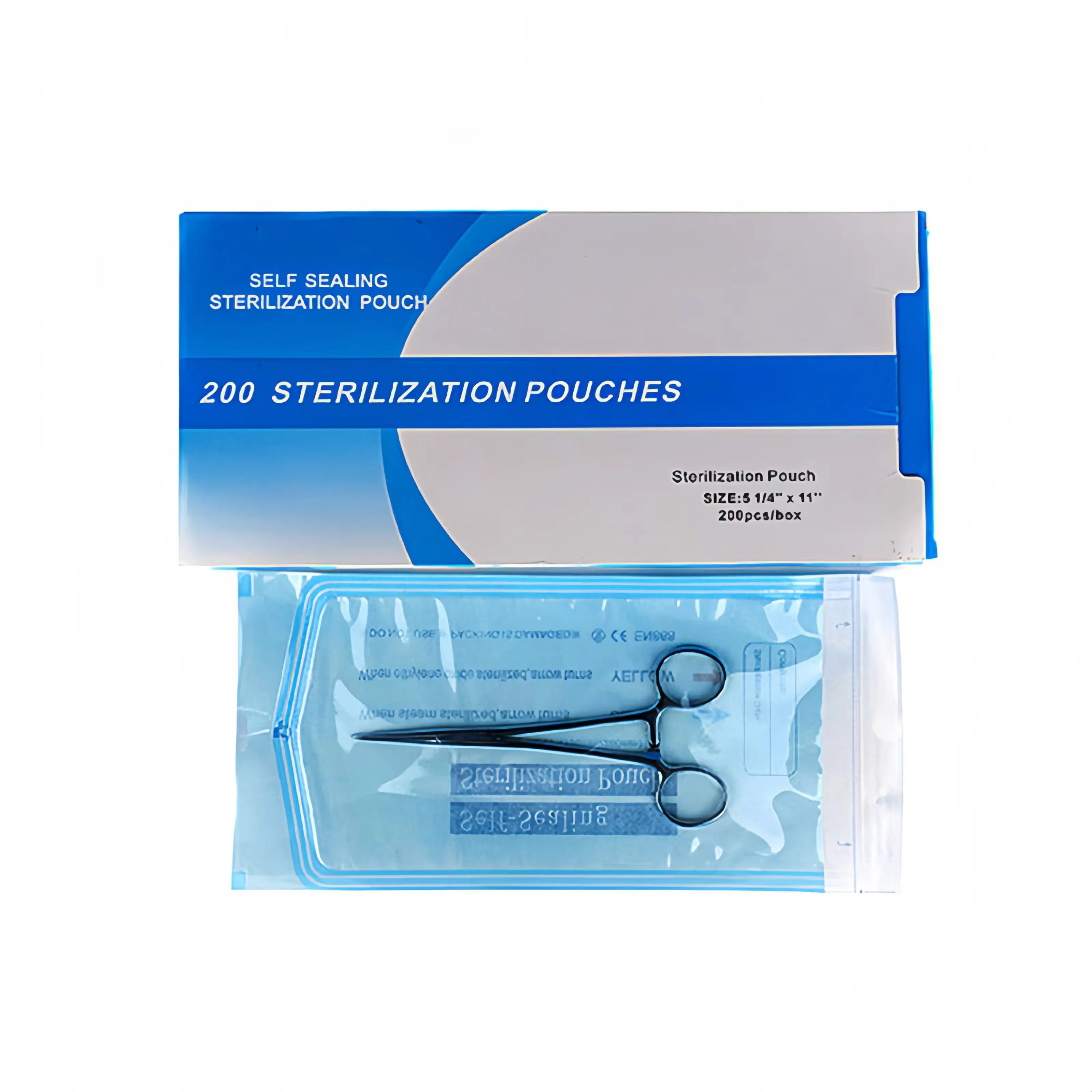 Pouch de Esterilização Plana Auto Selante de Alta Qualidade para Uso Médico