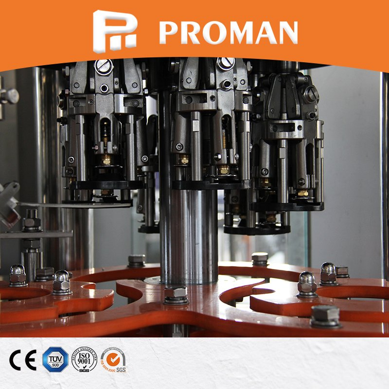 Sistema de Produção Automático de Enchimento e Tampagem de Garrafas de Vidro para Leite de Soja