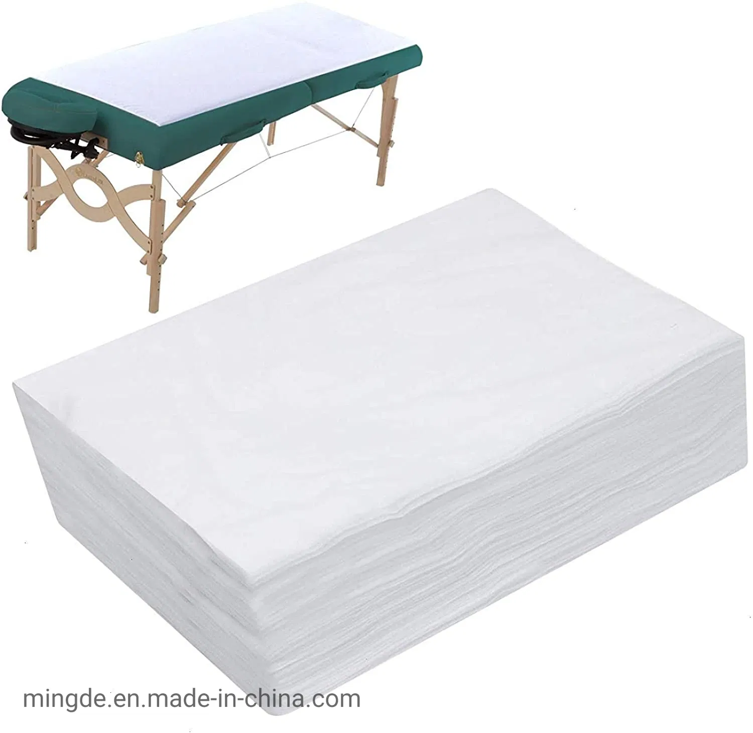 Rolo de Folha de Papel Descartável para Uso em Hospitais e Saúde