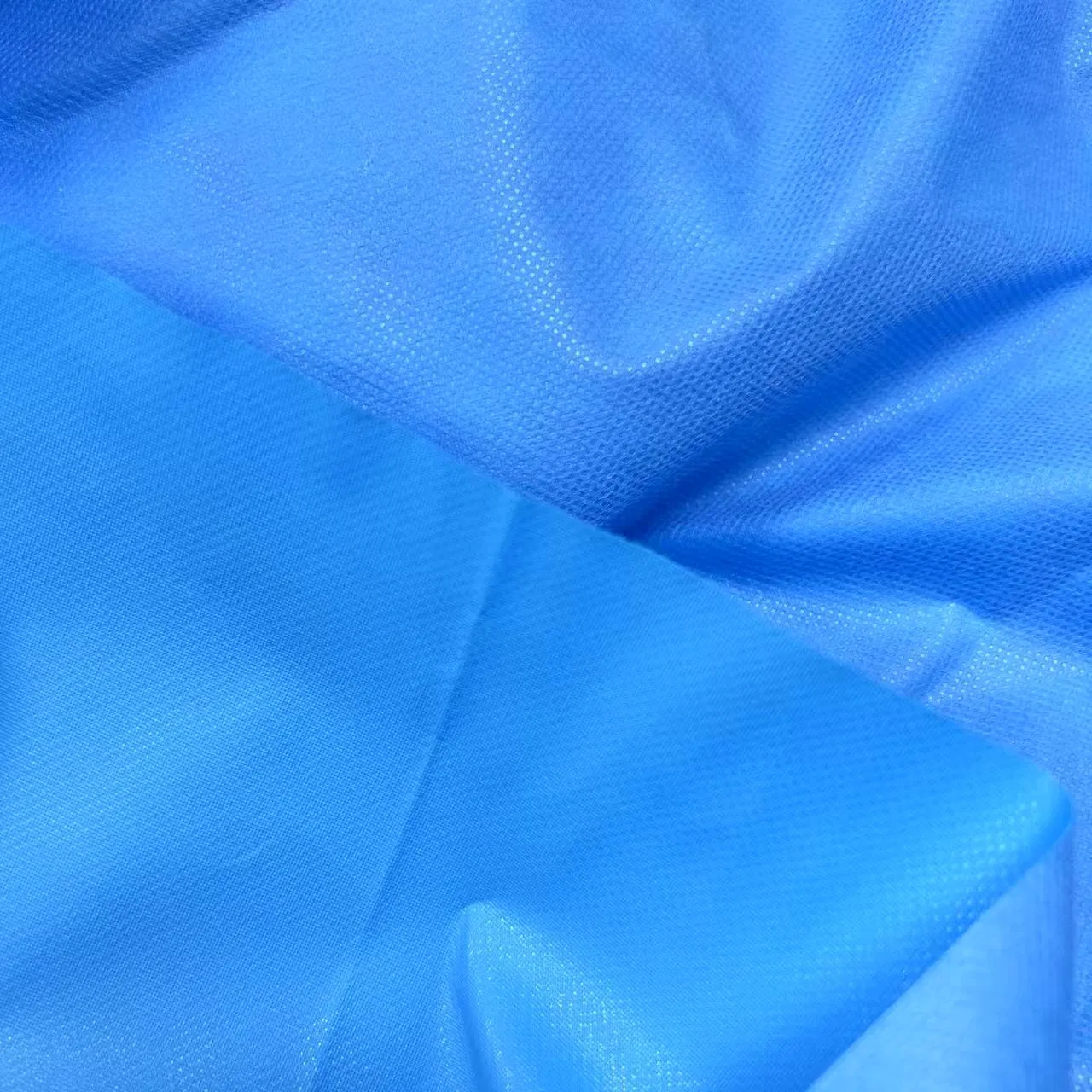 Filme PE laminado não tecido SMS de alta elongação para drapeado
