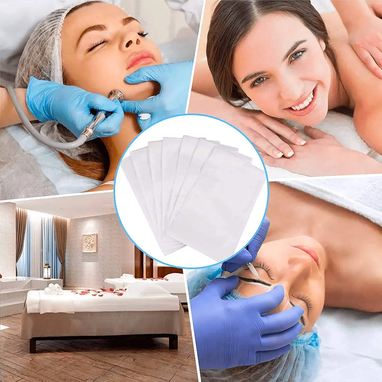 Lençóis Protetores de Mesa Cirúrgica Premium para Proteção de Rolos de Massagem
