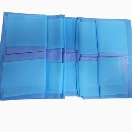 Uso Médico Filme Laminado de PE Descartável SMS/SMMS para Mesa de Equipamentos