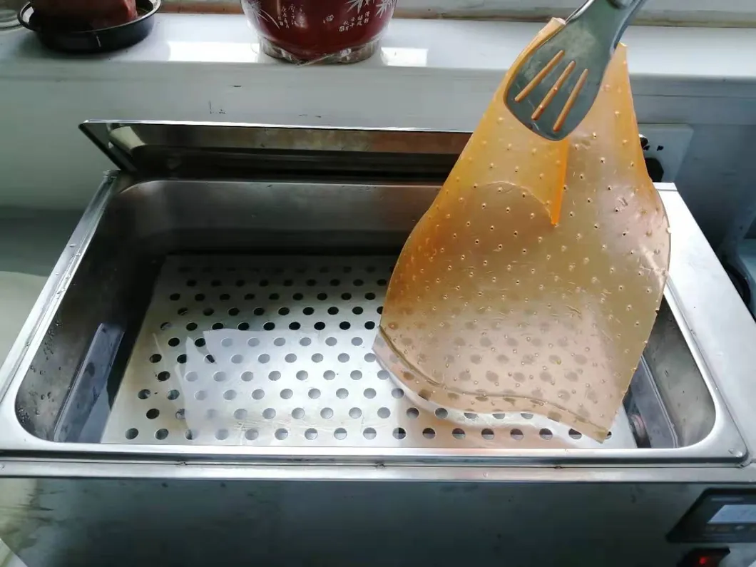 Folhas de plástico moldável para talas ortopédicas