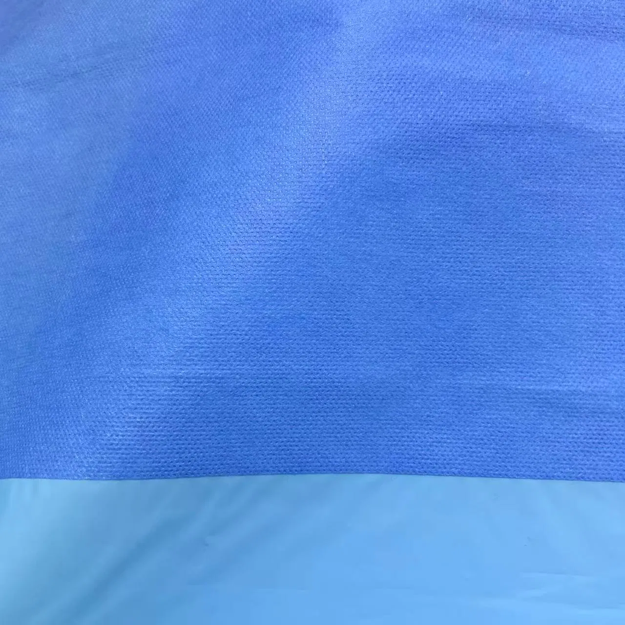 Filme PE laminado não tecido SMS de alta elongação para drapeado