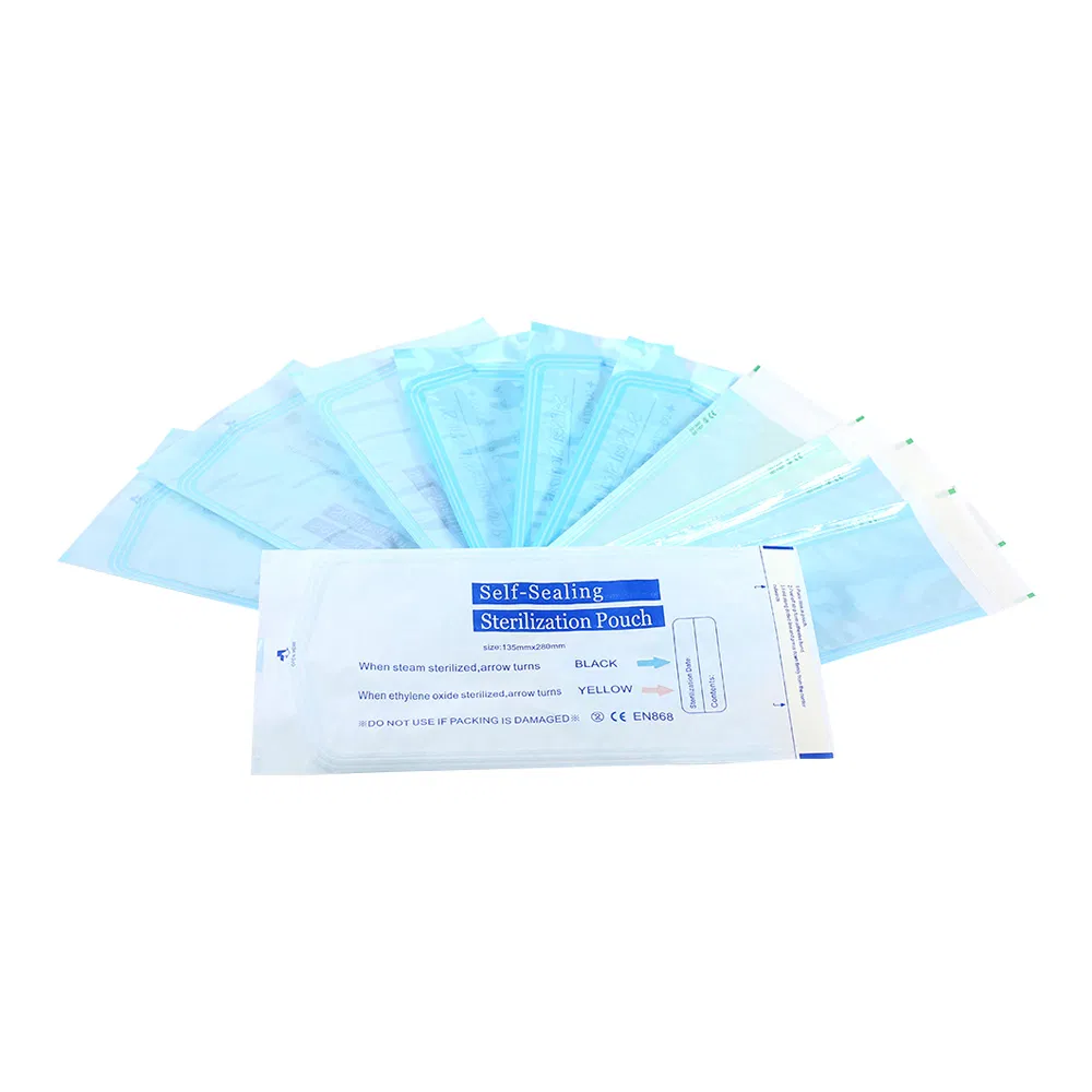 Rolo de Saco de Esterilização a Vapor Premium para Ferramentas Dentárias