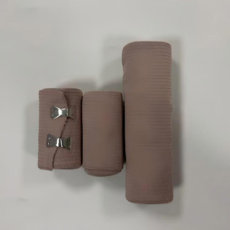 Suprimento Médico de Borracha Elástica Bandagem de Algodão de Alta Elasticidade