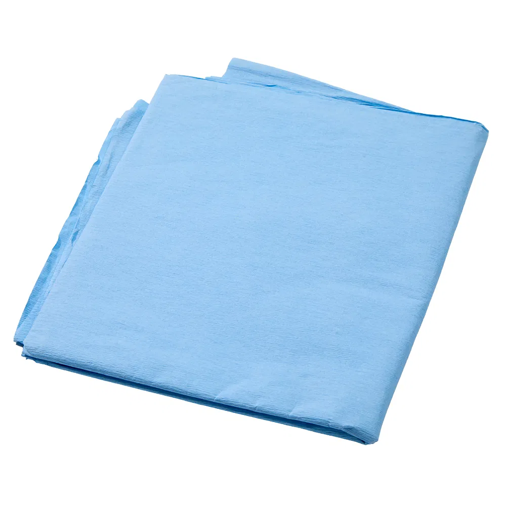Papel Crepe Esterilizado com Ozônio de Grau Médico - Envoltório Macio para Ferramentas Cirúrgicas, Desinfetado, Autoclavável, Barreira Estéril